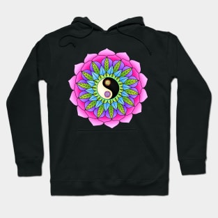 mandala Yin Yang Hoodie